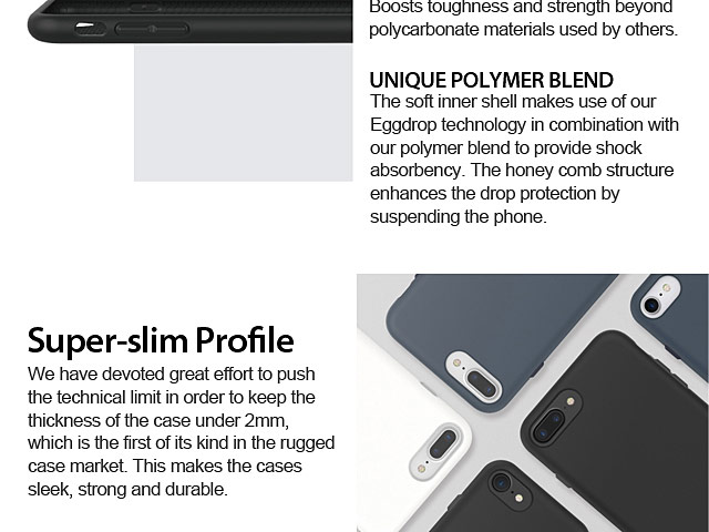 RhinoShield PlayProof Case for iPhone 7 Plus / 8 Plus