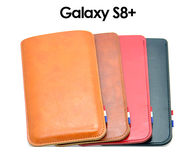 Samsung Galaxy S8+ Leather Sleeve