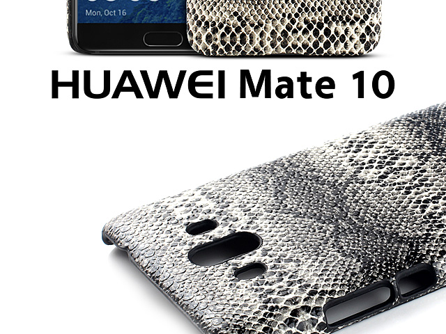Huawei Mate 10 Faux Snake Skin Back Case