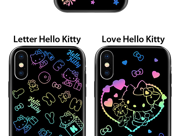 iPhone X Hello Kitty Laser Printing TPU Soft Case