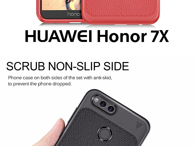 LENUO Gentry Series Leather Coated TPU Case for Huawei Honor 7X