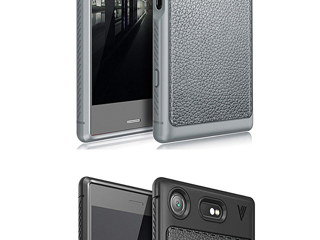 LENUO Gentry Series Leather Coated TPU Case for Sony Xperia XZ1 Compact