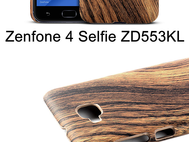 Asus Zenfone 4 Selfie ZD553KL Woody Patterned Back Case