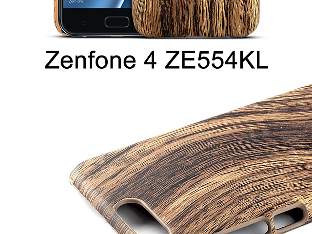 Asus Zenfone 4 ZE554KL Woody Patterned Back Case