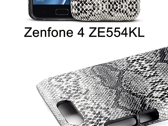 Asus Zenfone 4 ZE554KL Faux Snake Skin Back Case