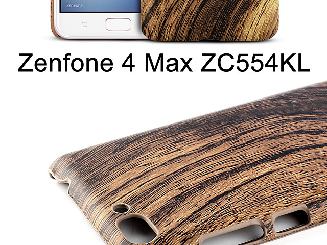 Asus Zenfone 4 Max ZC554KL Woody Patterned Back Case