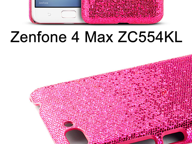 Asus Zenfone 4 Max ZC554KL Glitter Plastic Hard Case