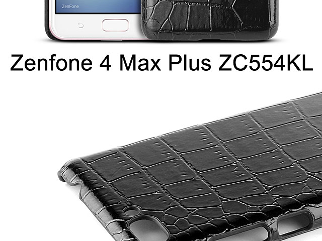 Asus Zenfone 4 Max Plus ZC554KL Crocodile Leather Back Case