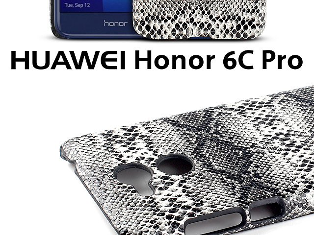 Huawei Honor 6C Pro Faux Snake Skin Back Case