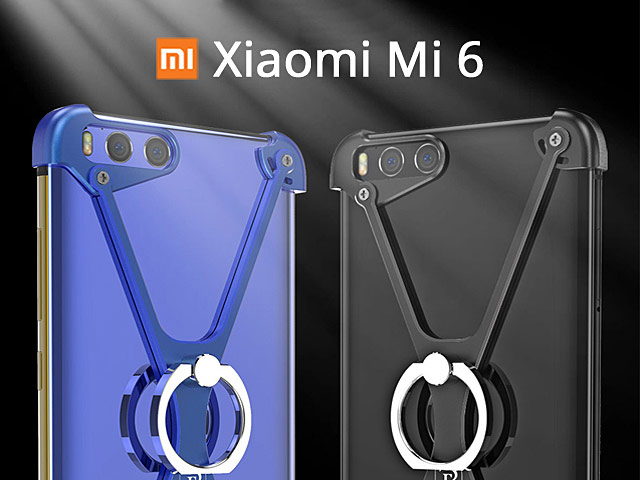 Xiaomi Mi 6 Metal X Bumper Case with Finger Ring