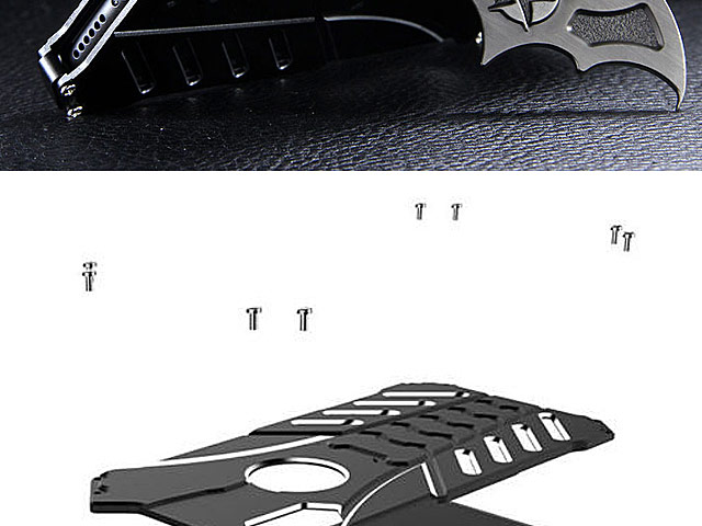 iPhone X Bat Armor Metal Case