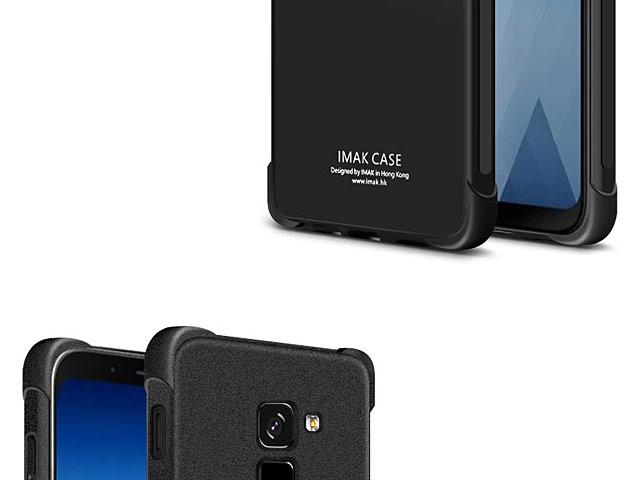 Imak Shockproof TPU Soft Case for Samsung Galaxy A8 (2018)