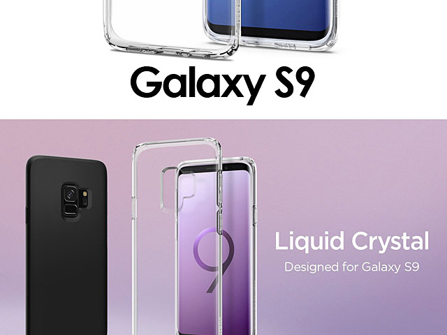 Spigen Liquid Crystal Case for Samsung Galaxy S9