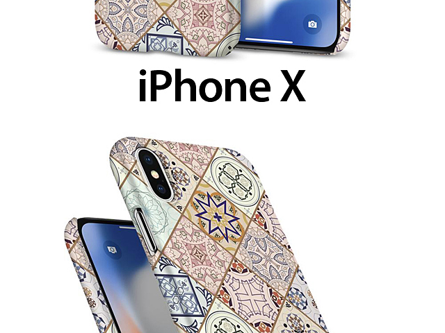 Spigen Thin Fit Arabesque Case for iPhone X