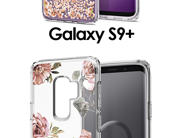 Spigen Liquid Crystal Blossom Soft Case for Samsung Galaxy S9+