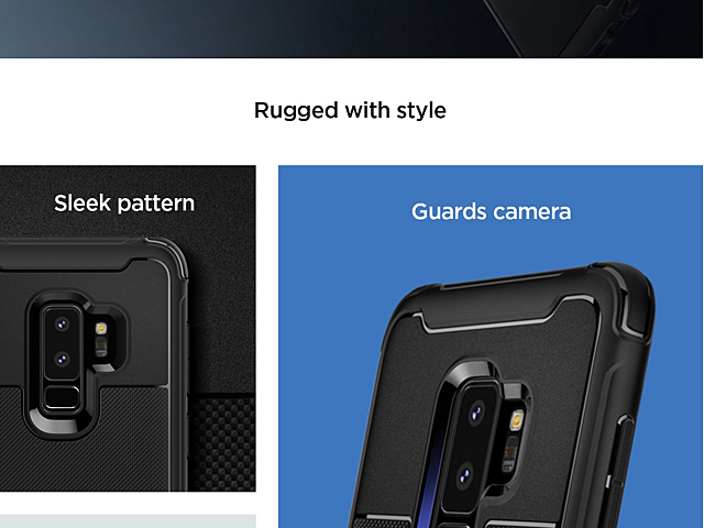 Spigen Rugged Armor Urban Case for Samsung Galaxy S9+