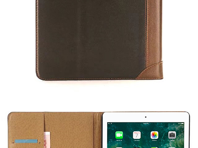 iPad 9.7 (2018) Leather Book Case