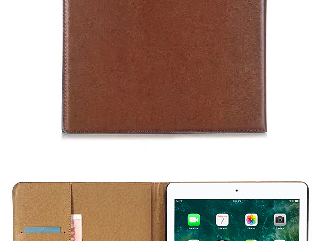iPad 9.7 (2018) Leather Flip Case