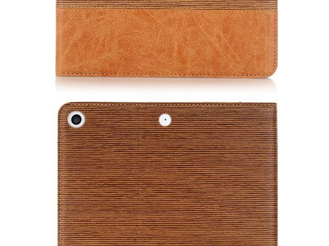 iPad 9.7 (2018) Two-Tone Leather Flip Case