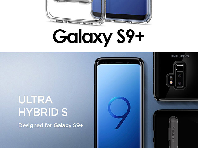 Spigen Ultra Hybrid S Case for Samsung Galaxy S9+