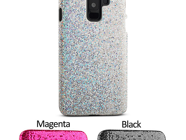 Samsung Galaxy S9+ Glitter Plastic Hard Case