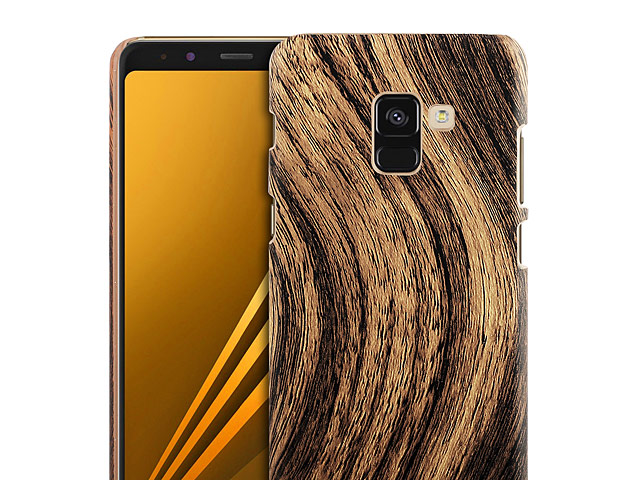 Samsung Galaxy A8 (2018) Woody Patterned Back Case