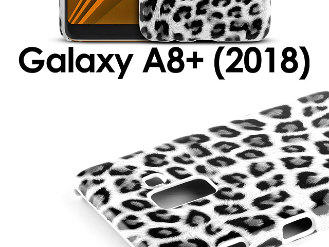 Samsung Galaxy A8+ (2018) Leopard Stripe Back Case