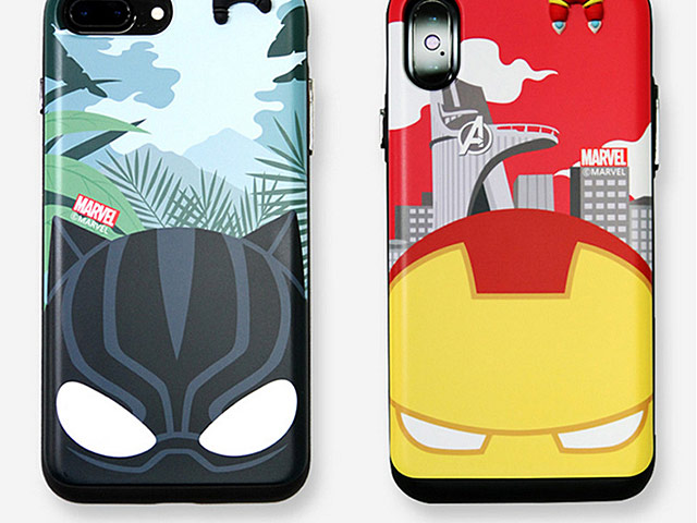 iPhone X 3D Marvel Series i-Slide Case