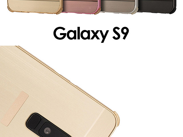 Samsung Galaxy S9 Metallic Bumper Back Case