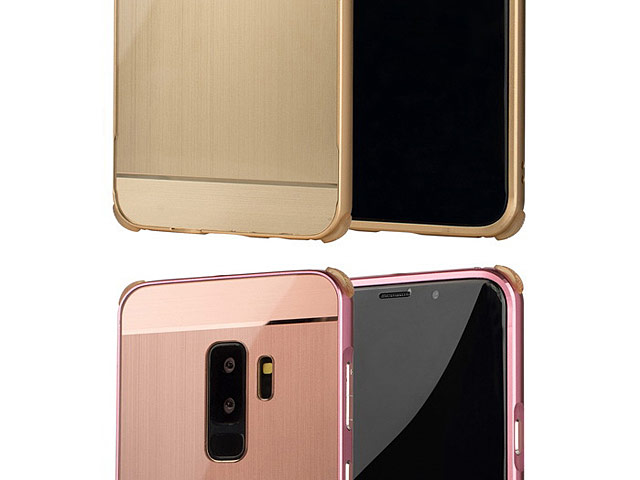 Samsung Galaxy S9 Metallic Bumper Back Case