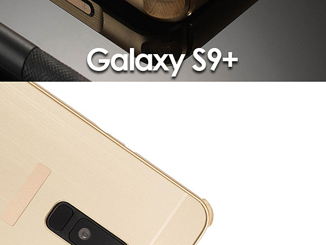 Samsung Galaxy S9+ Metallic Bumper Back Case