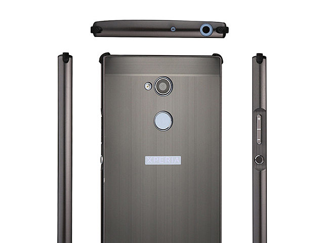 Sony Xperia XA2 Metallic Bumper Back Case