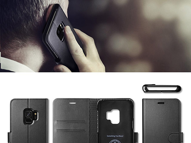 Spigen Wallet S Leather Case for Samsung Galaxy S9