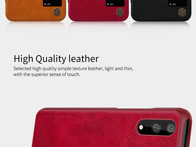 NILLKIN Qin Leather Case for Huawei P20