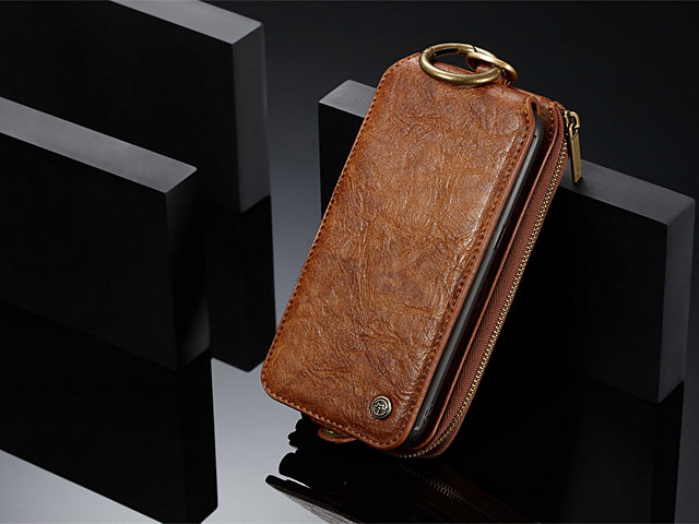 Samsung Galaxy S9+ Coarse Crack Wallet Flip Leather Case