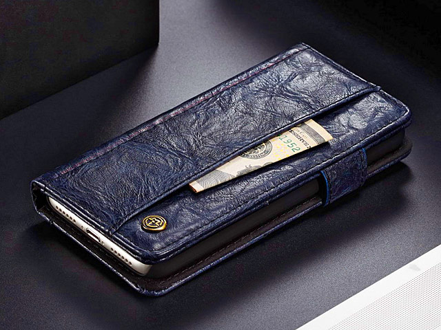 iPhone 6 / 6s Coarse Crack Slim Wallet Leather Case