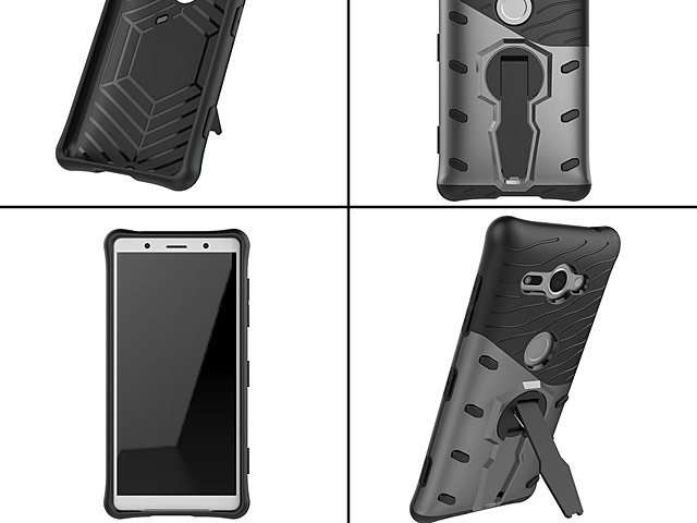 Sony Xperia XZ2 Compact Armor Case with Stand