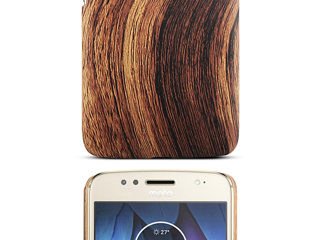 Motorola Moto G5S Woody Patterned Back Case