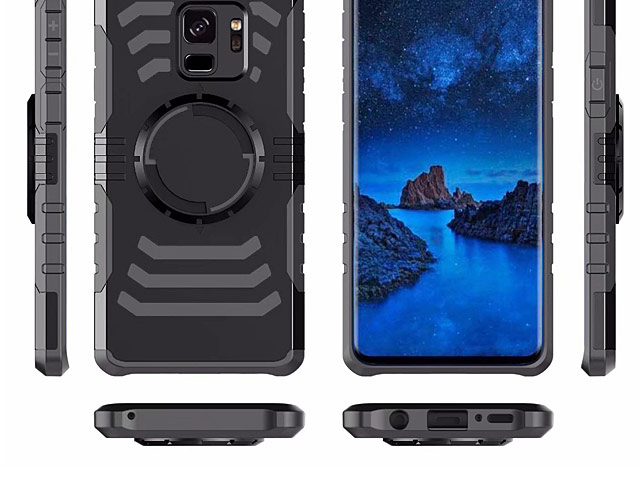 Samsung Galaxy S9 Magnetic Shell Case with Armband