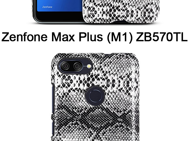 Asus Zenfone Max Plus (M1) ZB570TL Faux Snake Skin Back Case