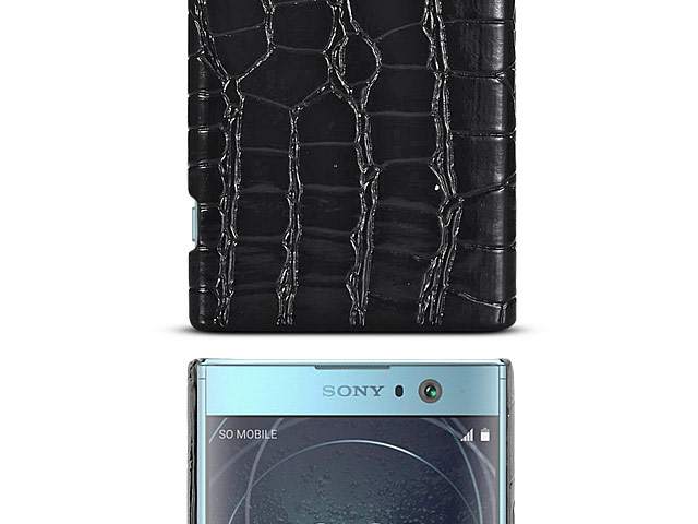 Sony Xperia XA2 Ultra Crocodile Leather Back Case