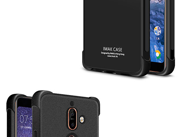 Imak Shockproof TPU Soft Case for Nokia 7 Plus