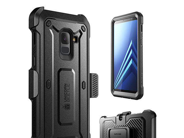 Supcase Unicorn Beetle Pro Rugged Holster Case for Samsung Galaxy A8+ (2018)
