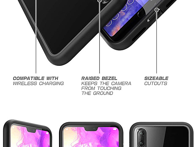Supcase Unicorn Beetle Hybrid Protective Clear Case for Huawei P20 Pro