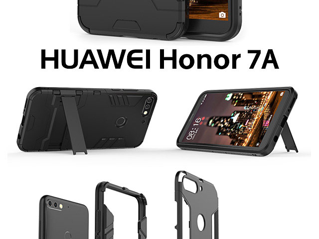 Huawei Honor 7A Iron Armor Plastic Case