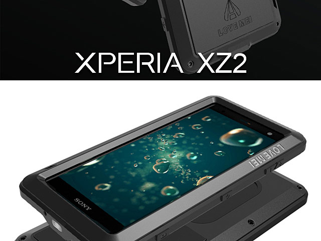 LOVE MEI Sony Xperia XZ2 Powerful Bumper Case