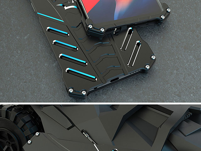 OnePlus 6 Bat Armor Metal Case