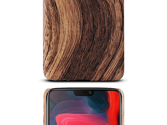 OnePlus 6 Woody Patterned Back Case