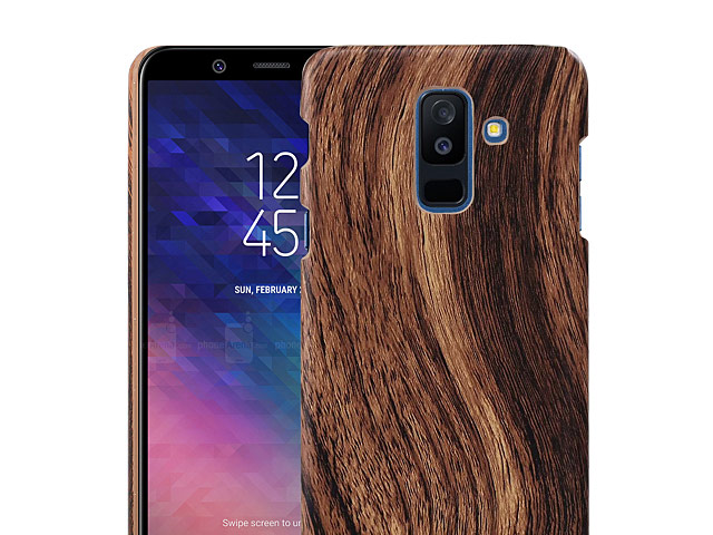 Samsung Galaxy A6+ (2018) Woody Patterned Back Case