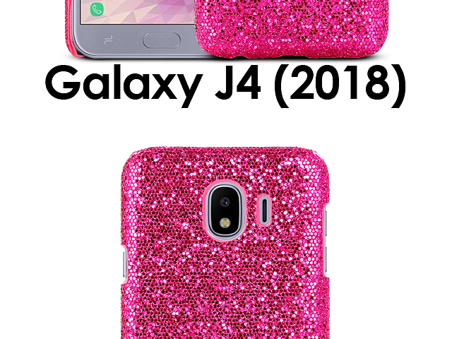Samsung Galaxy J4 (2018) Glitter Plastic Hard Case